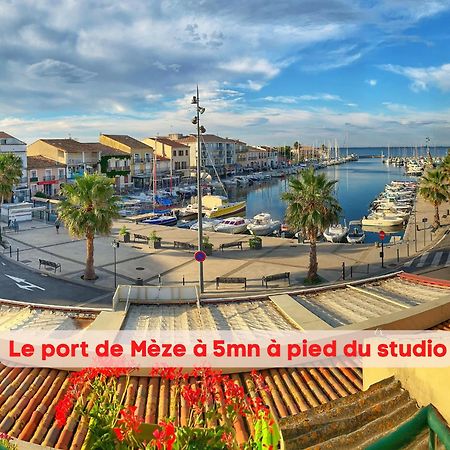 Charmant Studio Climatise A 200M De La Plage Mèze Eksteriør bilde